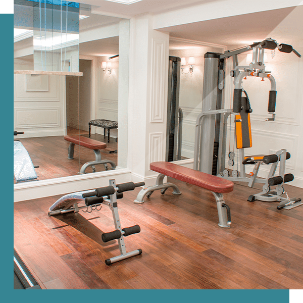 Home Gym Mirrors in Washington, D.C. Nova Custom Glass Nova Custom